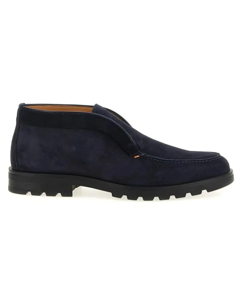Santoni Stiefel 'Rock' Ankle Boots schwarz Schwarz