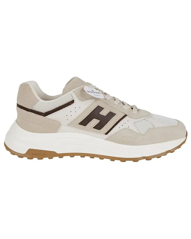 Hogan Low-Top Sneaker Soft Suede Upper Hyperlight Sneakers beige Beige