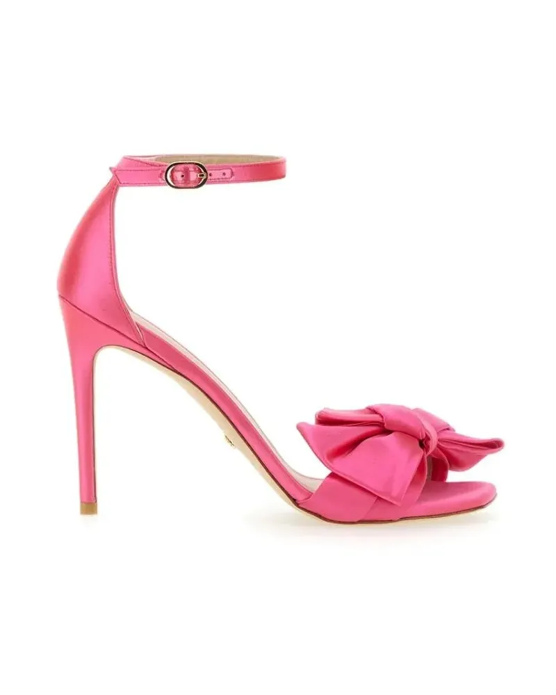 Stuart Weitzman Sandalen Sandal Nudistcurve Loveknot 100 pink Rosa