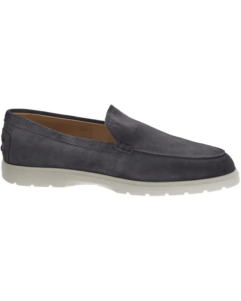 TOD'S Loafer Slip-On in Suede grau Grau