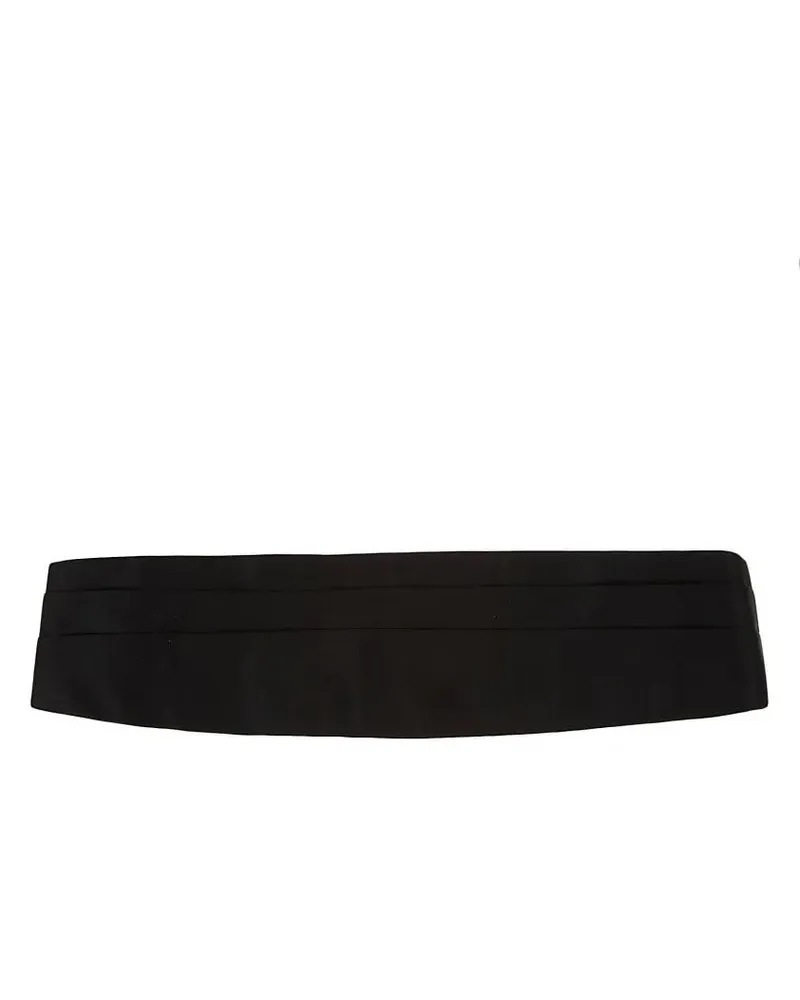 Valentino Garavani Gürtel Silk Cummerbund schwarz Schwarz
