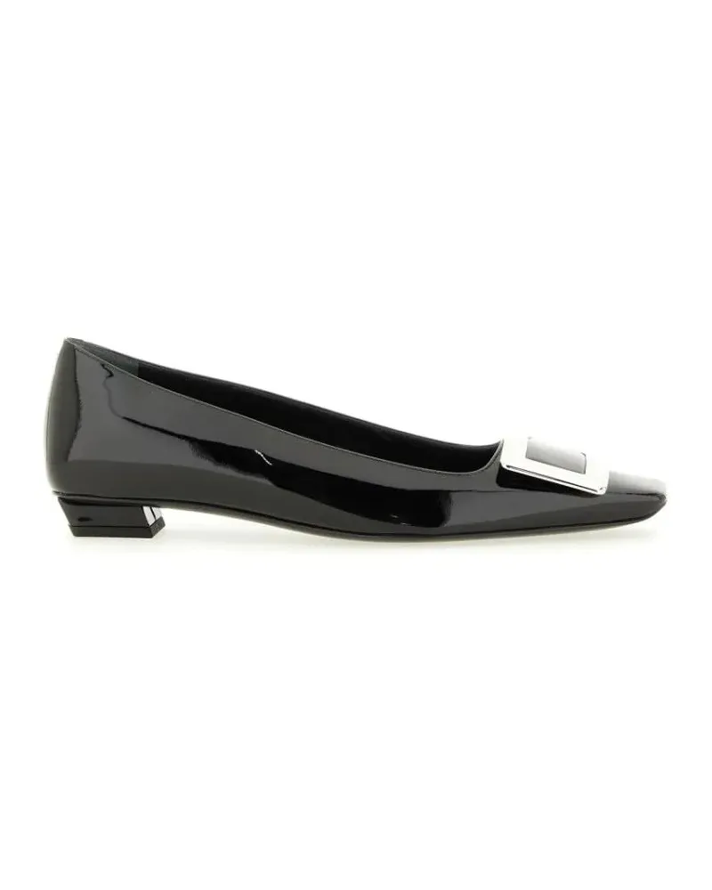Roger Vivier Belle Vivier Dancer Flats schwarz Schwarz