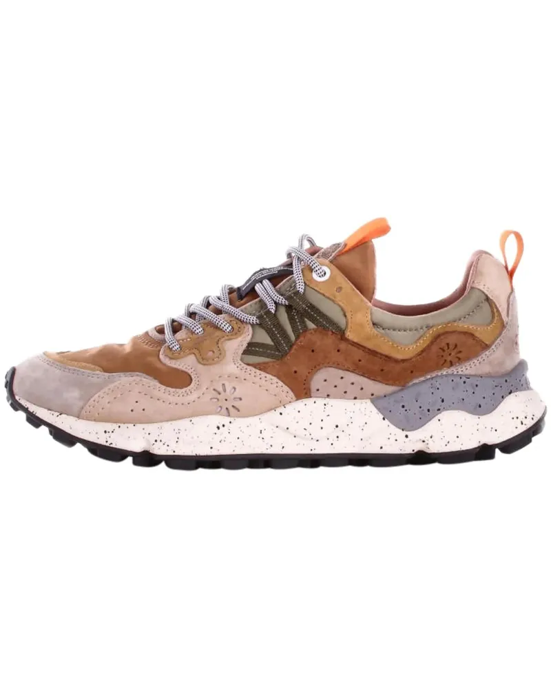 Flower MOUNTAIN Low-Top Sneaker Sneakers Brown Beige braun Braun