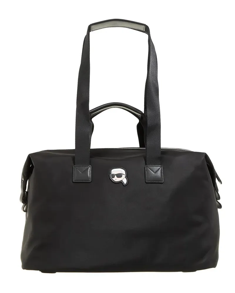Karl Lagerfeld Weekender K/Ikonik 2.0 Nylon Weekender schwarz Schwarz