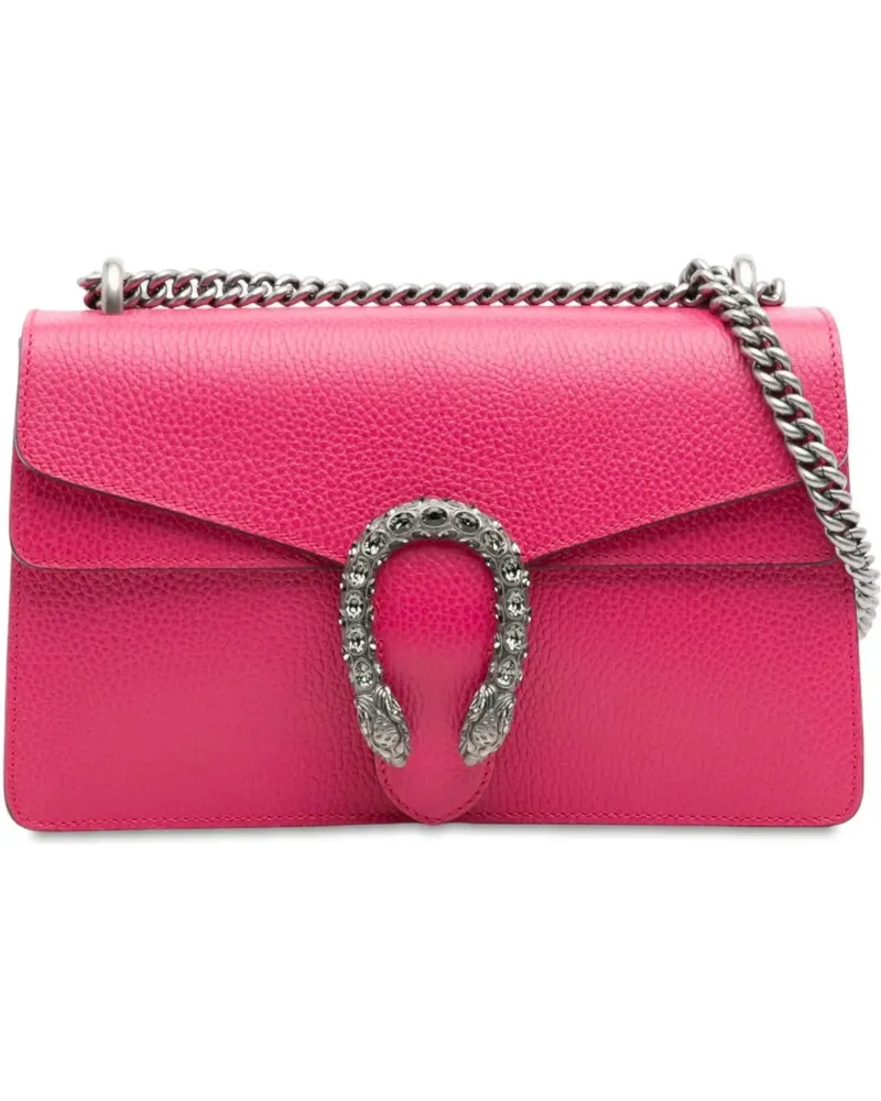 Gucci Hobo Bags Small Leather Dionysus Shoulder Bag rosa Gold