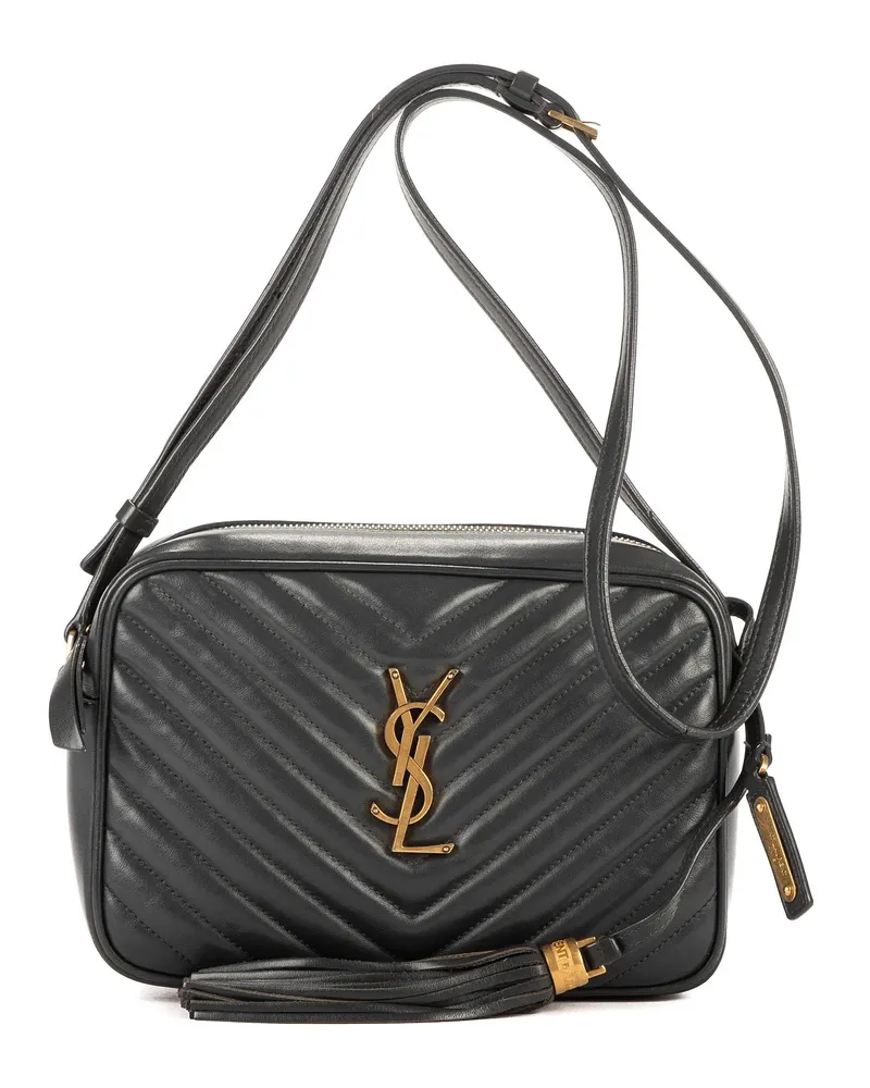 Saint Laurent Crossbody Bags Lou Camera dunkelgrau Dunkelgrau