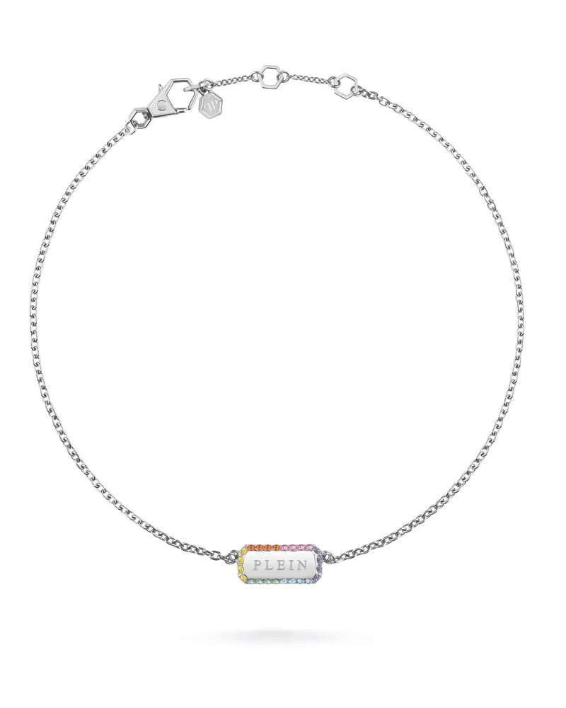 Philipp Plein Halskette Halskette Plein Tag silver Silber