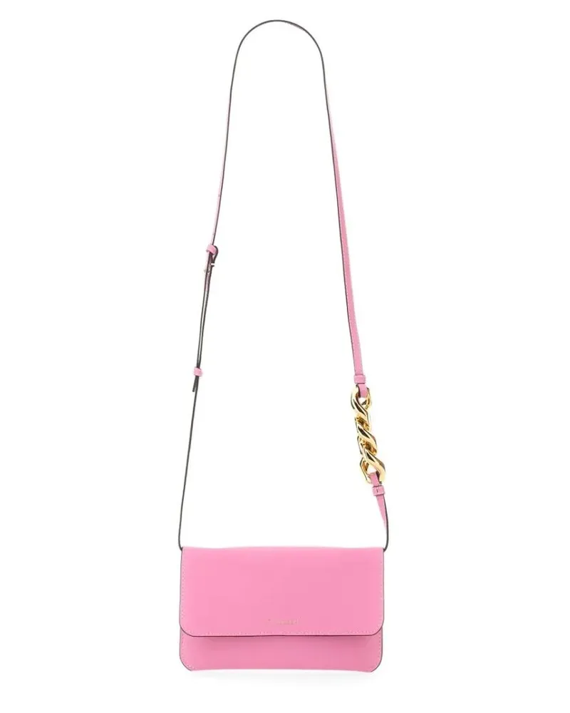 J.W.Anderson Hobo Bags Leather Chain Smartphone Bag pink Rosa