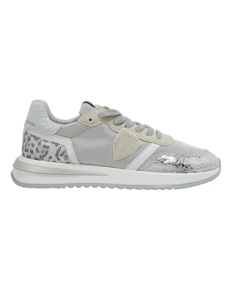 Philippe Model Low-Top Sneaker Tropez 2.1 Low Woman silberfarben 