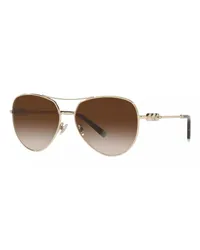 Tiffany & Co. Sonnenbrille Sunglasses 0TF3083B Gold