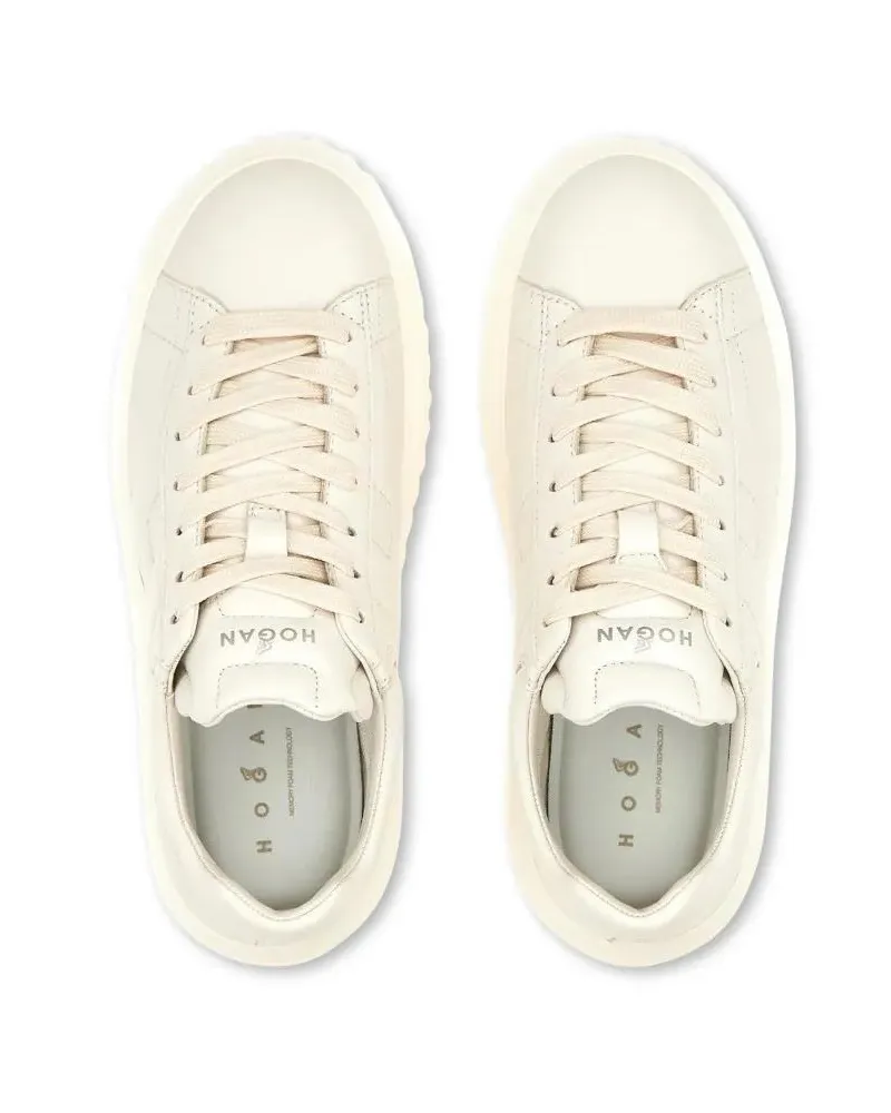 Hogan Low-Top Sneaker Beige Sneakers With Textured Sole beige Beige