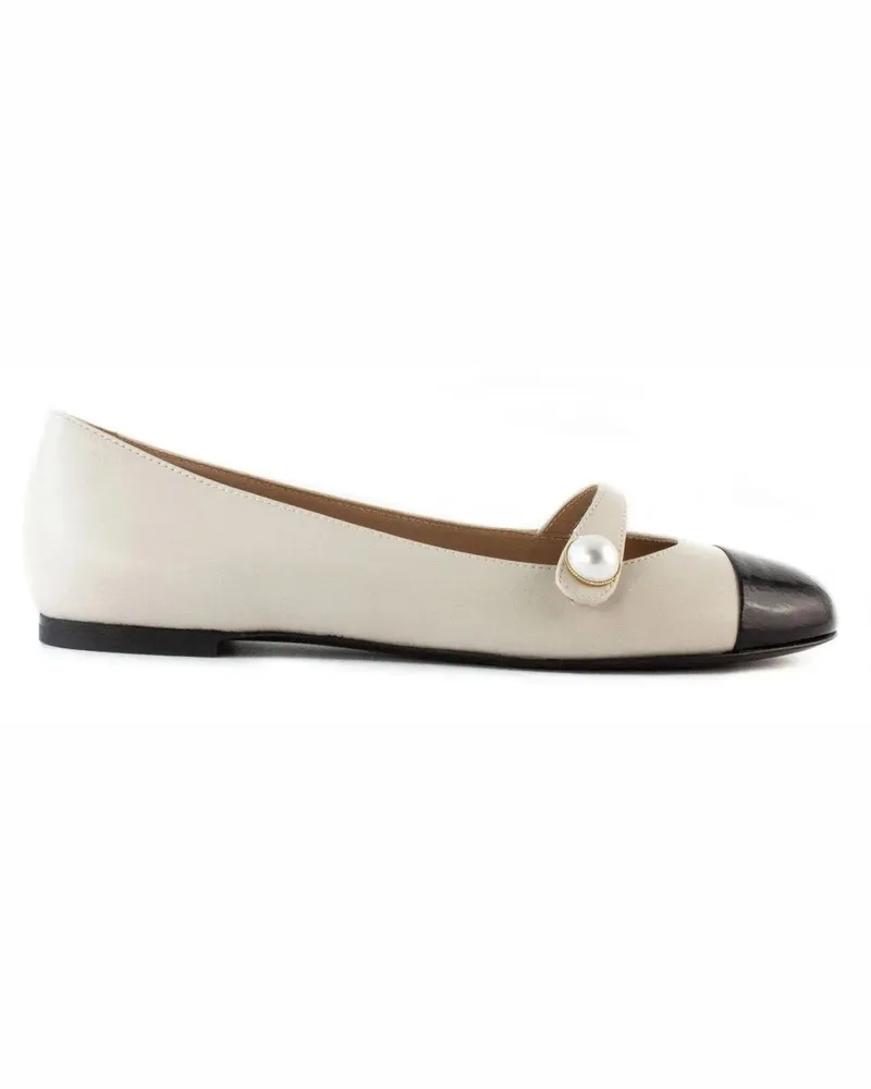 FESTA Milano Ballerinas Flat Shoes White weiß Weiß