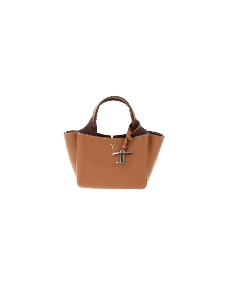 TOD'S Crossbody Bags Apa 2 Handle Micro Bag braun Braun