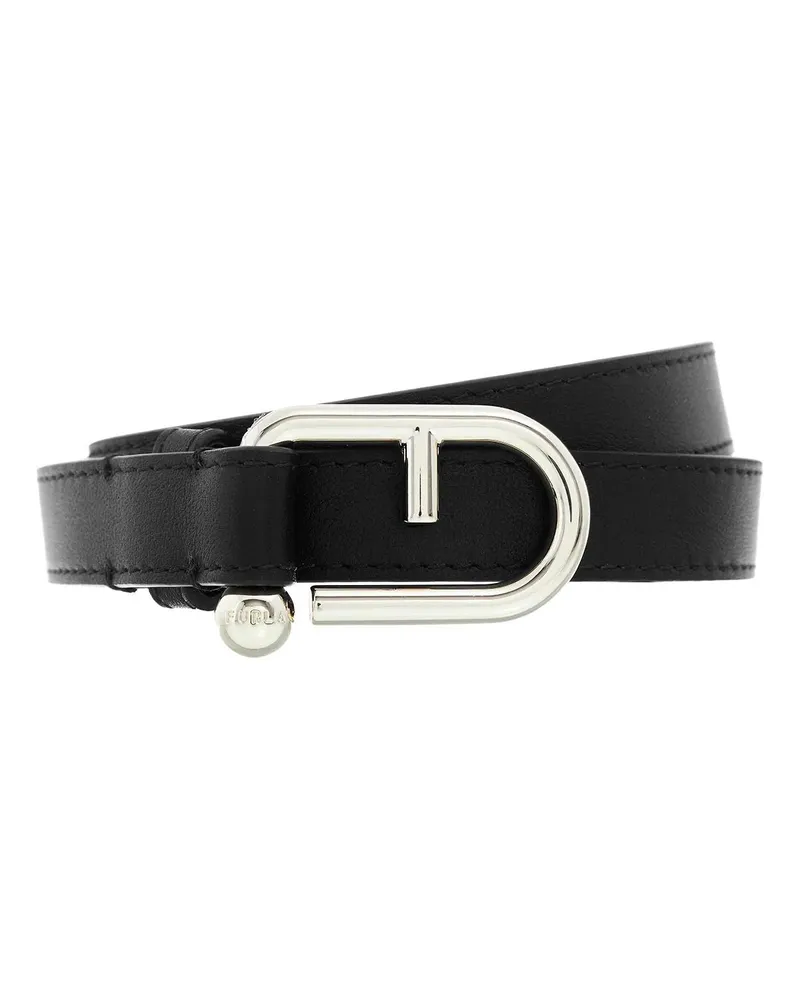 Furla Gürtel  Nuvola Fixed Belt H2 schwarz Schwarz