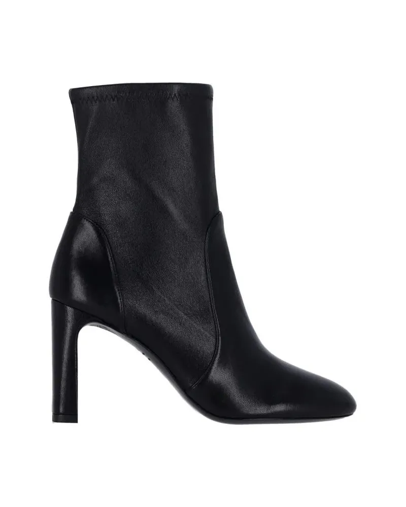 Stuart Weitzman Stiefel Babette Ankle Boots – Black schwarz Schwarz
