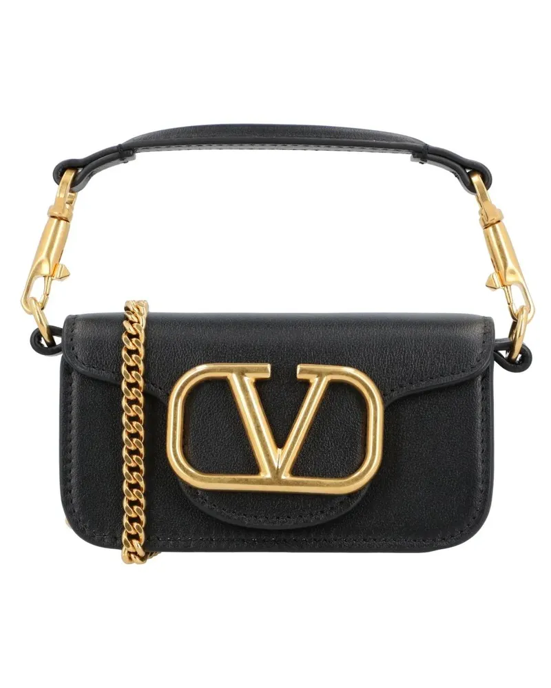 Valentino Garavani Hobo Bags Locò Micro Bag schwarz Schwarz