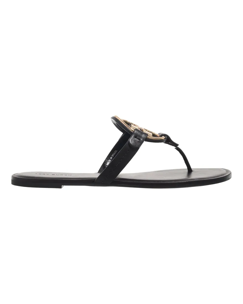 Tory Burch Sandalen Metal Miller schwarz Schwarz
