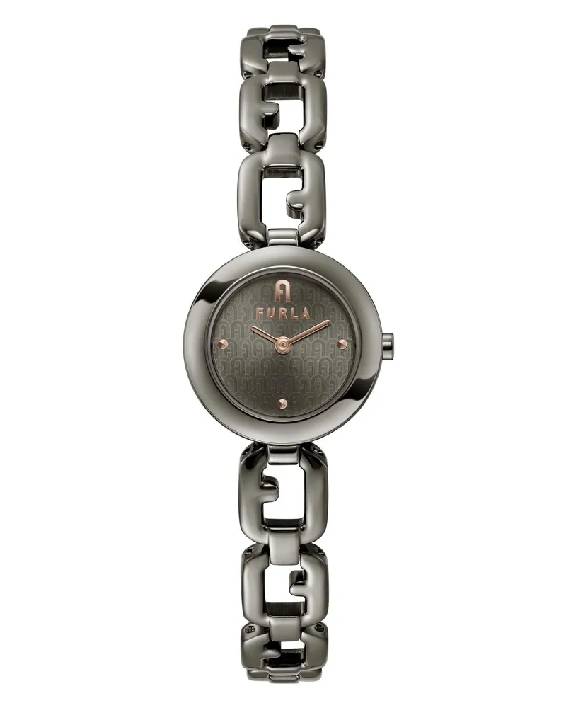 Furla Uhren Quarz-Analoguhr  Arco Chain gray Grau