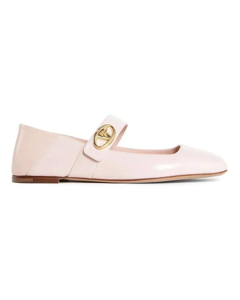 Valentino Garavani Low-Top Sneaker Valentino Mary-Jane Ballerina Flats pink Rosa