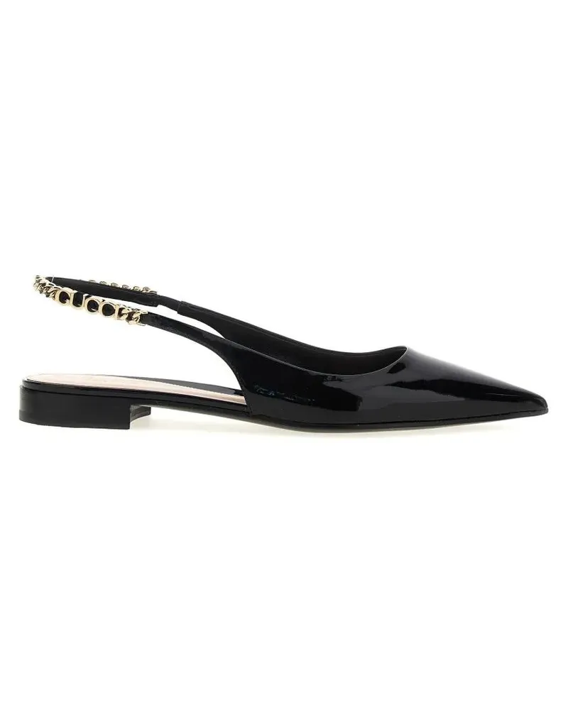 Gucci Signoria' Ballet Flats schwarz Schwarz