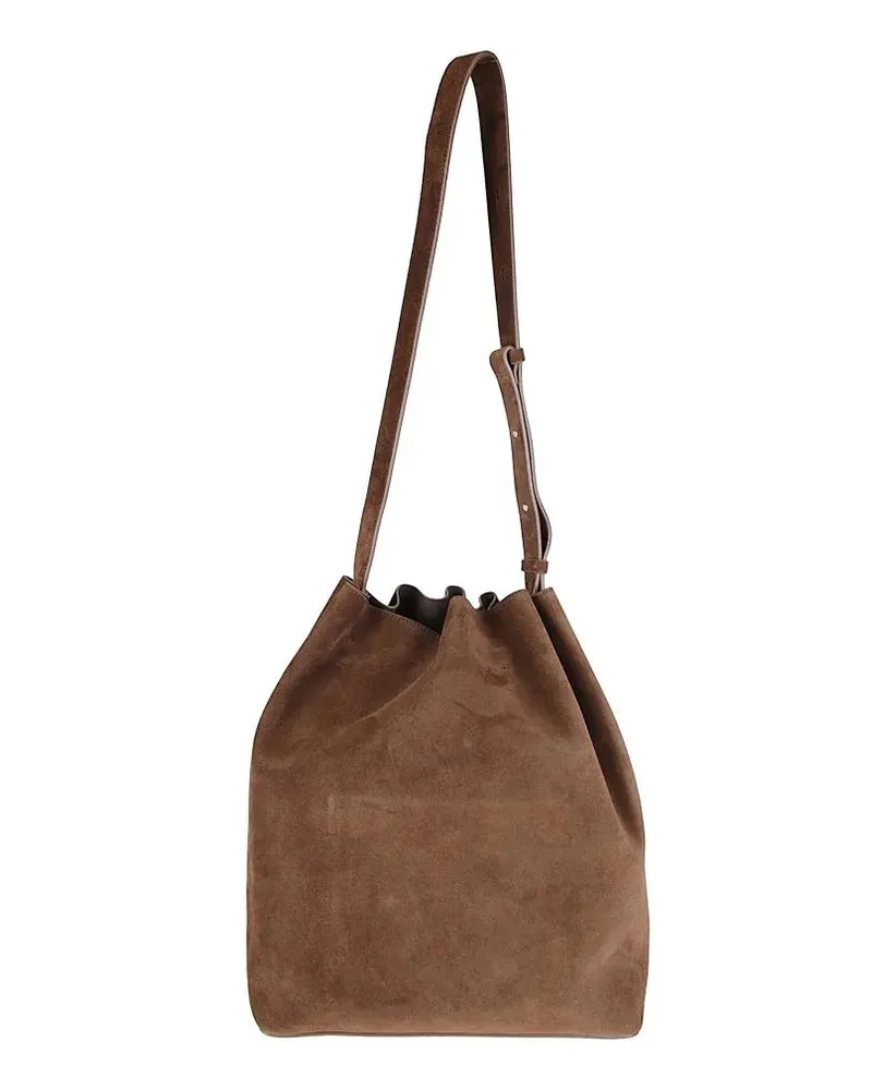Aesther Ekme Beuteltaschen Marin Supple Large Bag braun Braun