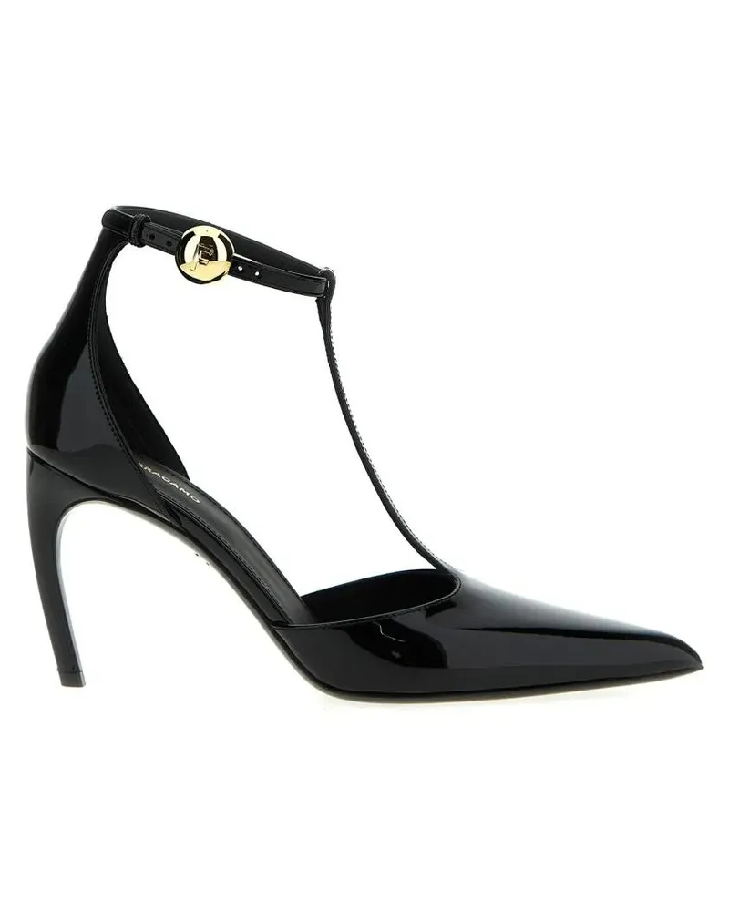 Ferragamo Hohe Schuhe 'Odette' Pumps schwarz Schwarz