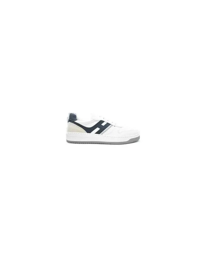 Hogan Low-Top Sneaker Low-Top Sneakers In Blue And White weiß Weiß