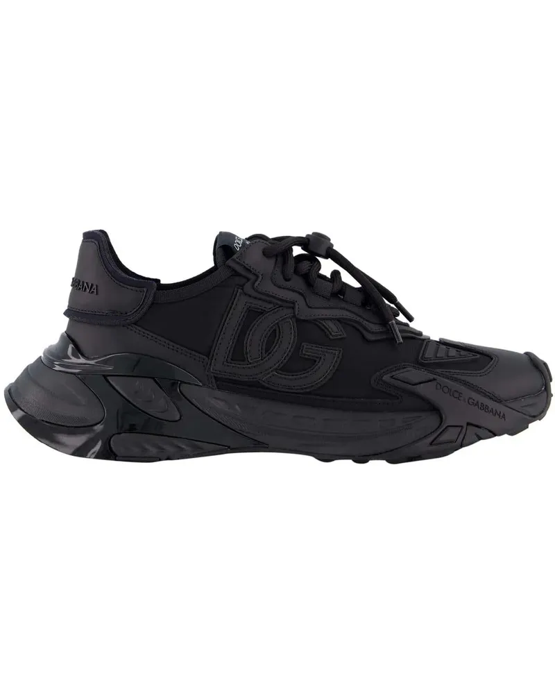 Dolce & Gabbana Low-Top Sneaker Heren Day Faster Sneaker Zwart schwarz Schwarz