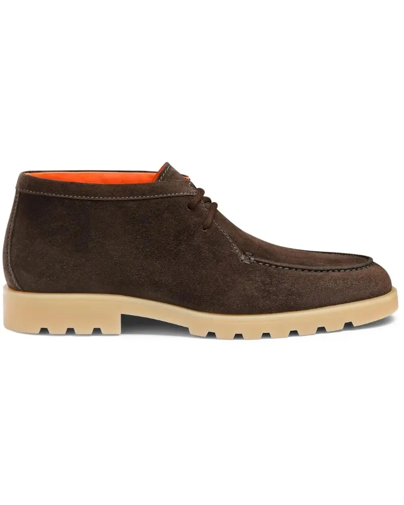 Santoni Stiefel Boots Brown braun Braun