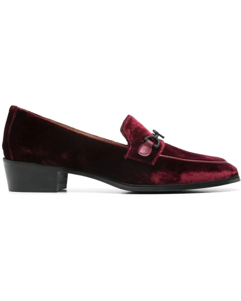 FESTA Milano Loafer Flat Shoes Purple orange Orange