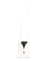 Jil Sander Shopper Ellipse Crossbody Bag Creme