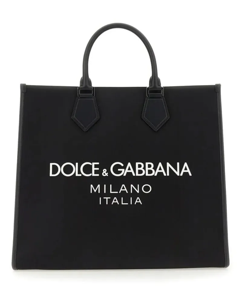Dolce & Gabbana Shopper & Totes Large Shopping Bag schwarz Schwarz