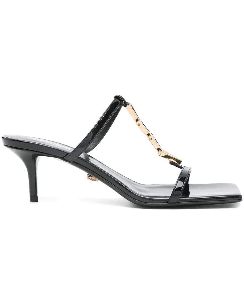 Versace Sandalen Sandals Black schwarz Schwarz