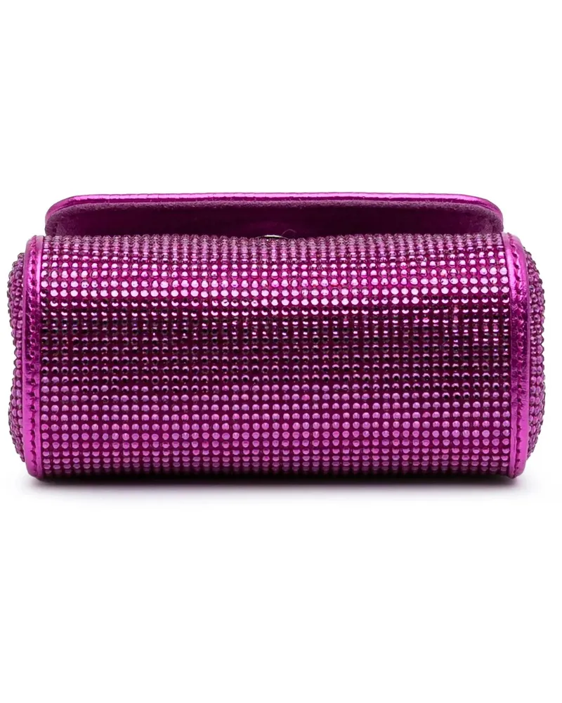 Dolce & Gabbana Hobo Bags Mini Crystal Embellished Satin Sicily Bag orange Orange