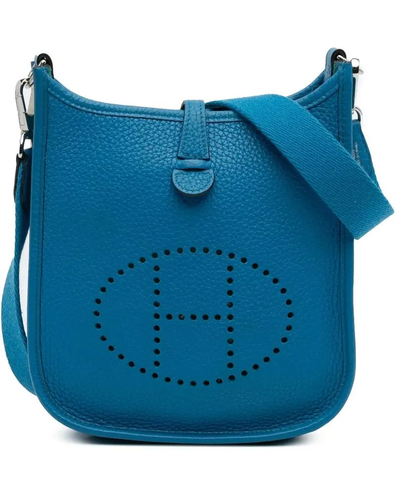 Hermès Hobo Bags Clemence Evelyne TPM 16 blau Blau