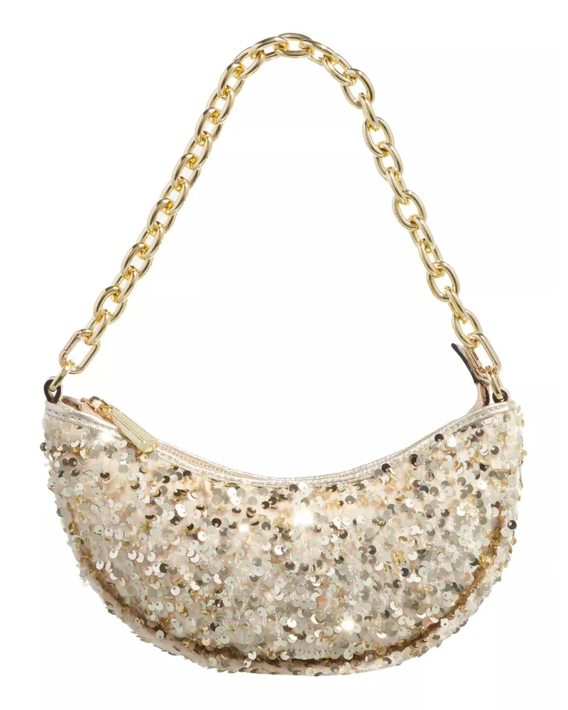 Abro Hobo Bags Schultertasche Moon champagnerfarben Champagnerfarben