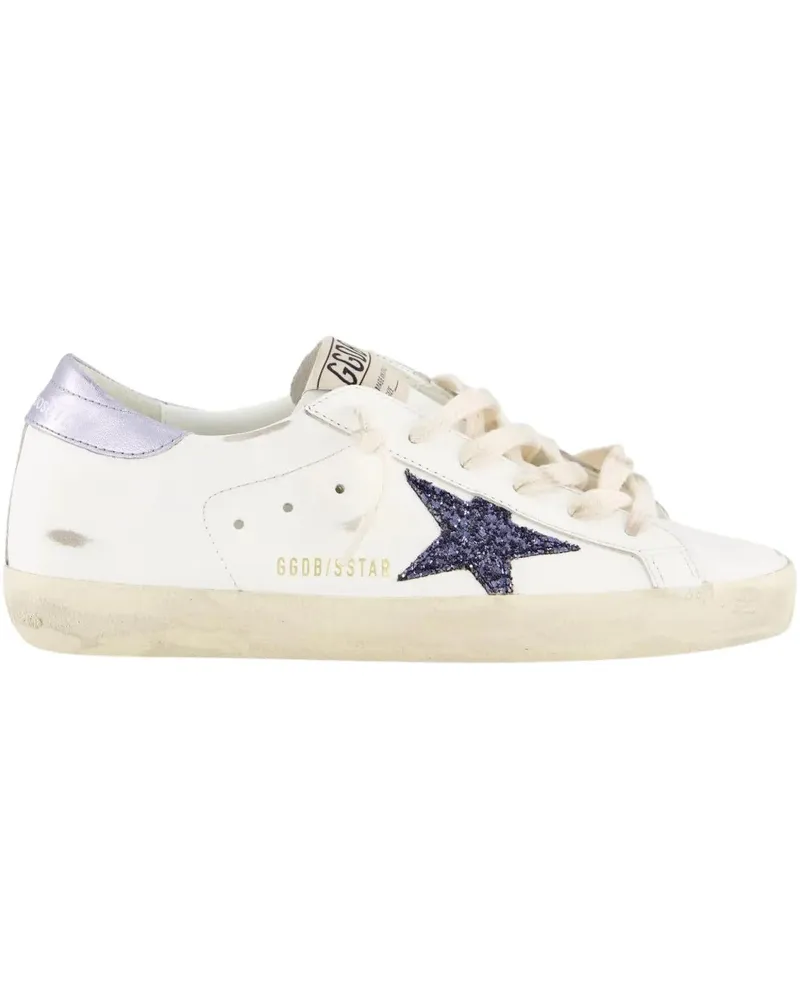 Golden Goose Low-Top Sneaker Dames Super-Star Sneaker Wit weiß Weiß