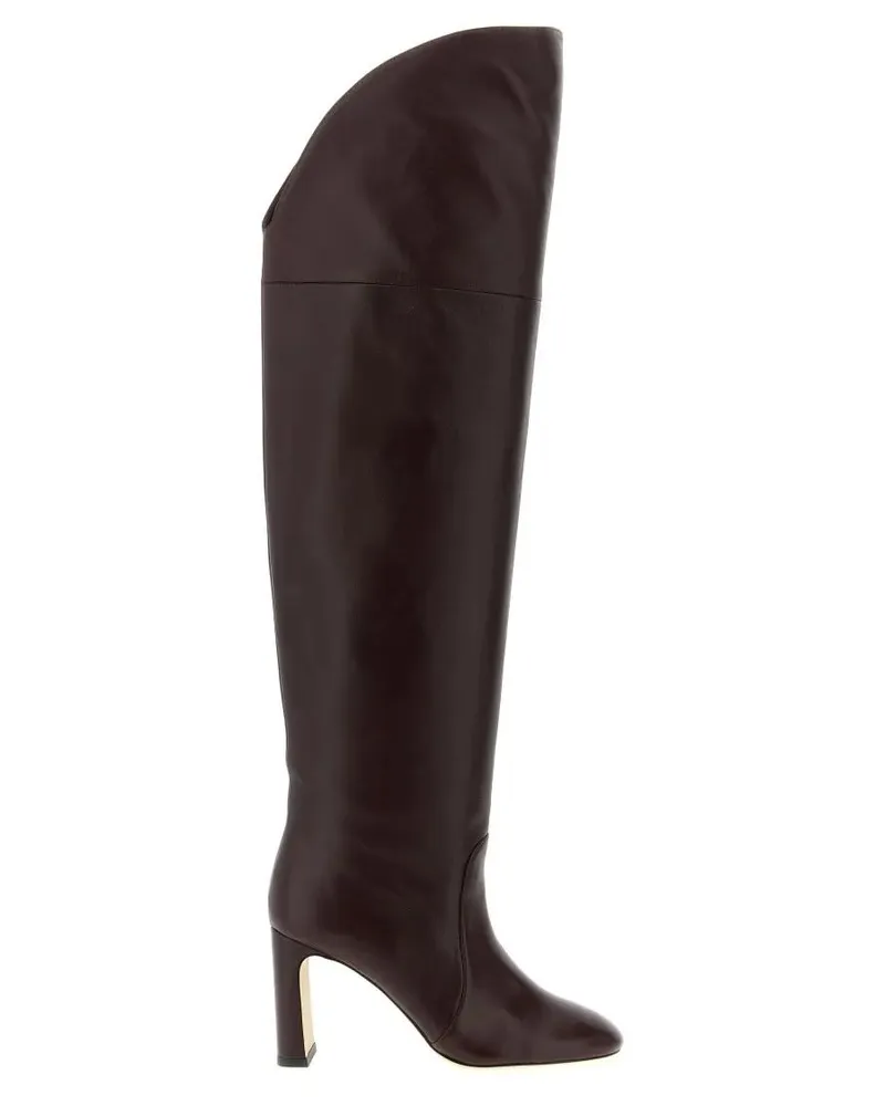 Stuart Weitzman Stiefel 'Babette Over-The-Knee Tubo' Boots rot Rot