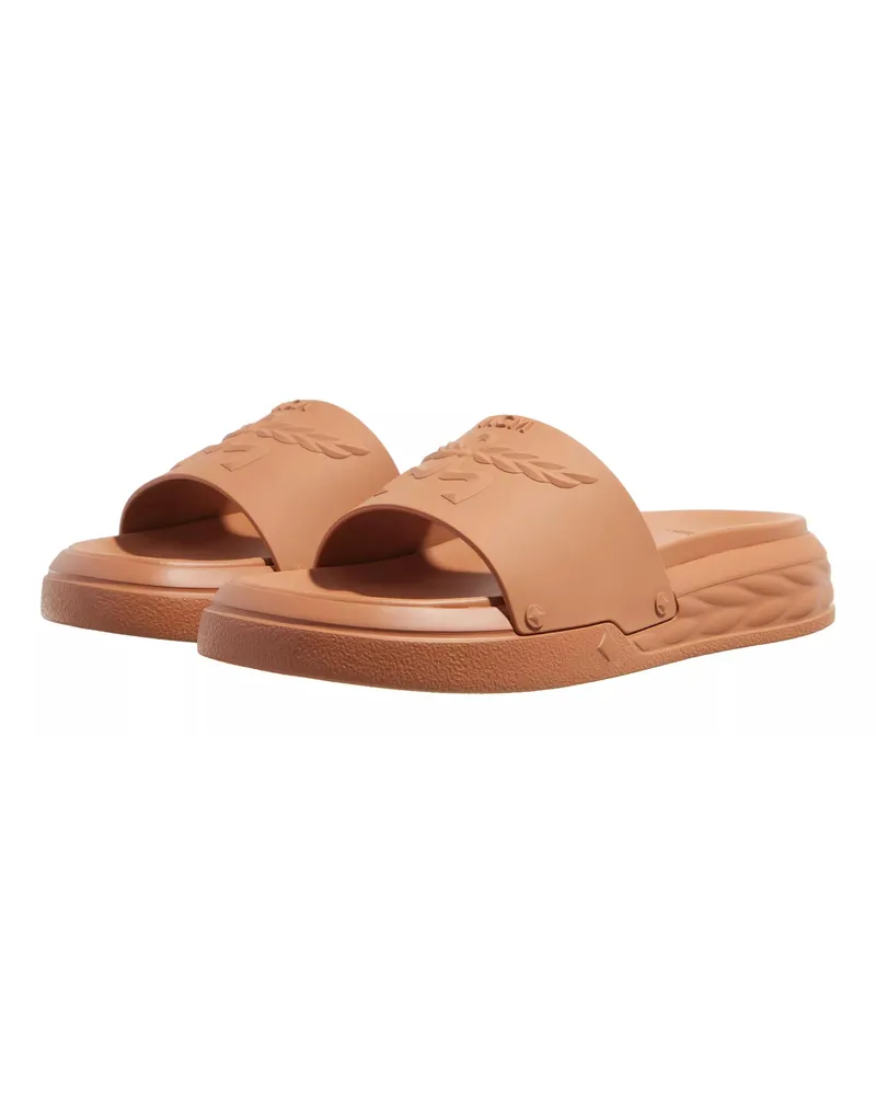 MCM Slipper & Pantoletten U  l Tpu New Slide Cognacbraun