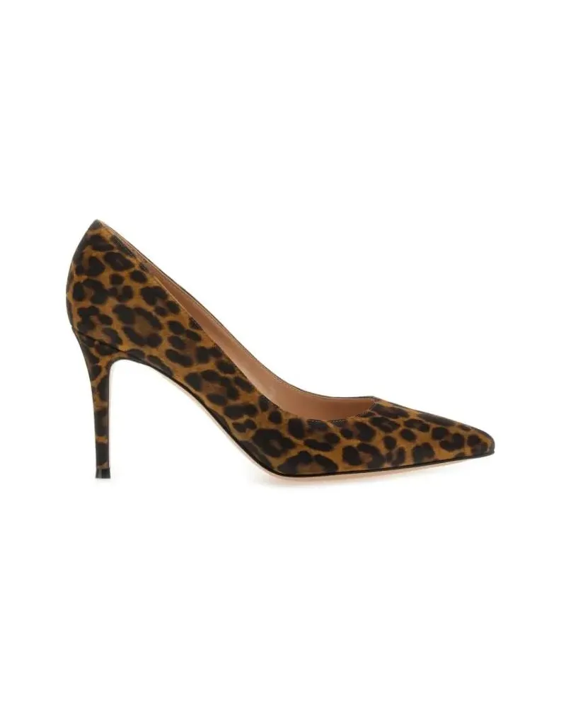 Gianvito Rossi Hohe Schuhe "Gianvito 85" Décolleté braun Braun