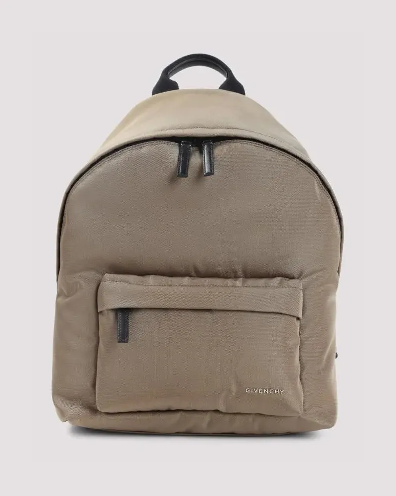 Givenchy Rucksäcke Essential U Beige Polyamide Backpack braun Braun