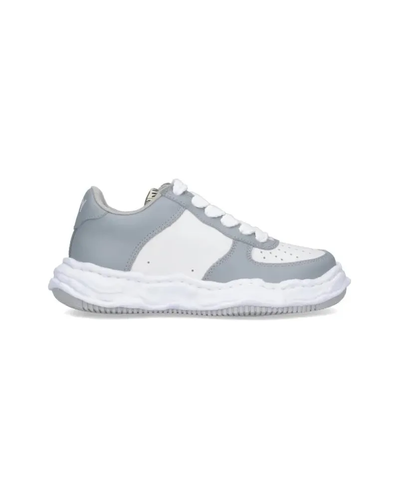 MIHARAYASUHIRO Low-Top Sneaker Low-Top Sneakers 'Wayne' With Textured Rubber Sole grau Grau