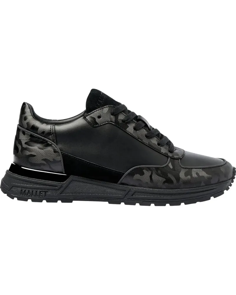 Mallet Low-Top Sneaker Heren Sneakers schwarz Schwarz