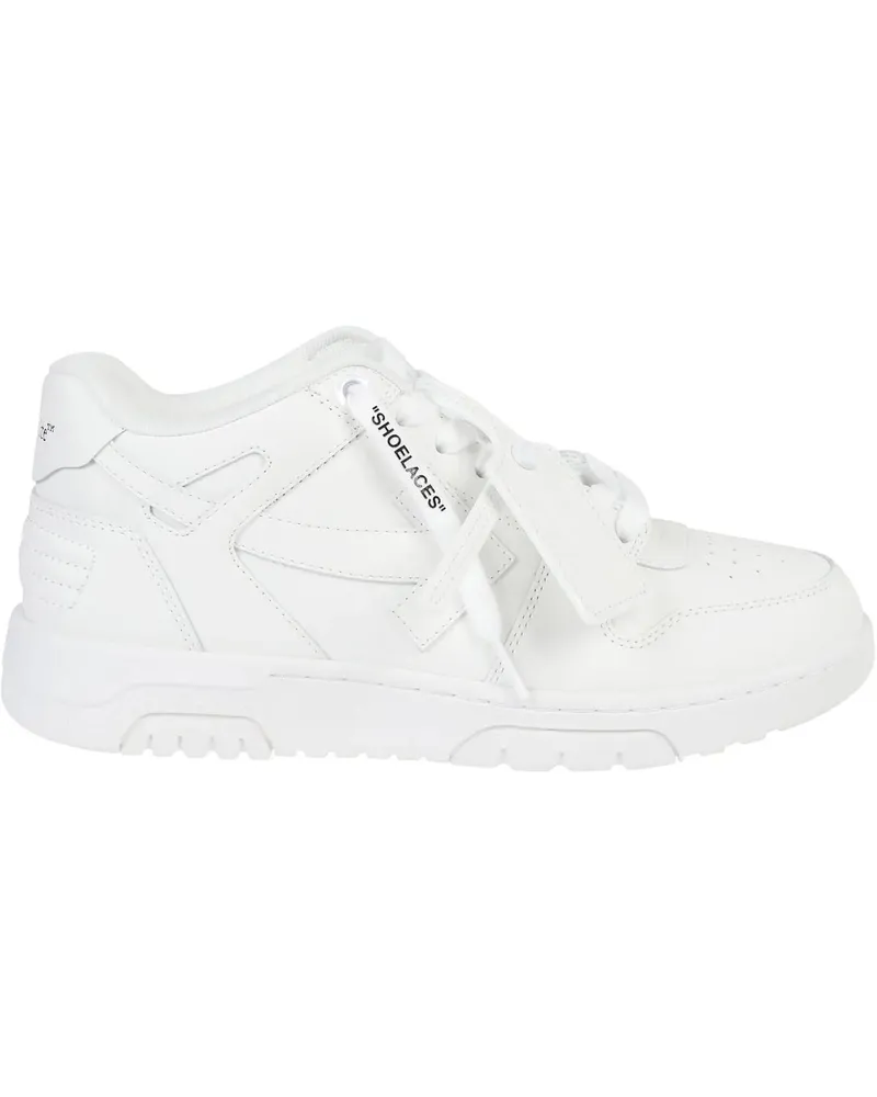 OFF-WHITE Low-Top Sneaker Out Of Office Sneakers White weiß Weiß