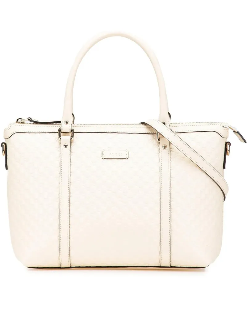 Gucci Hobo Bags 2000-2015 Small Microssima Joy Satchel weiß Weiß