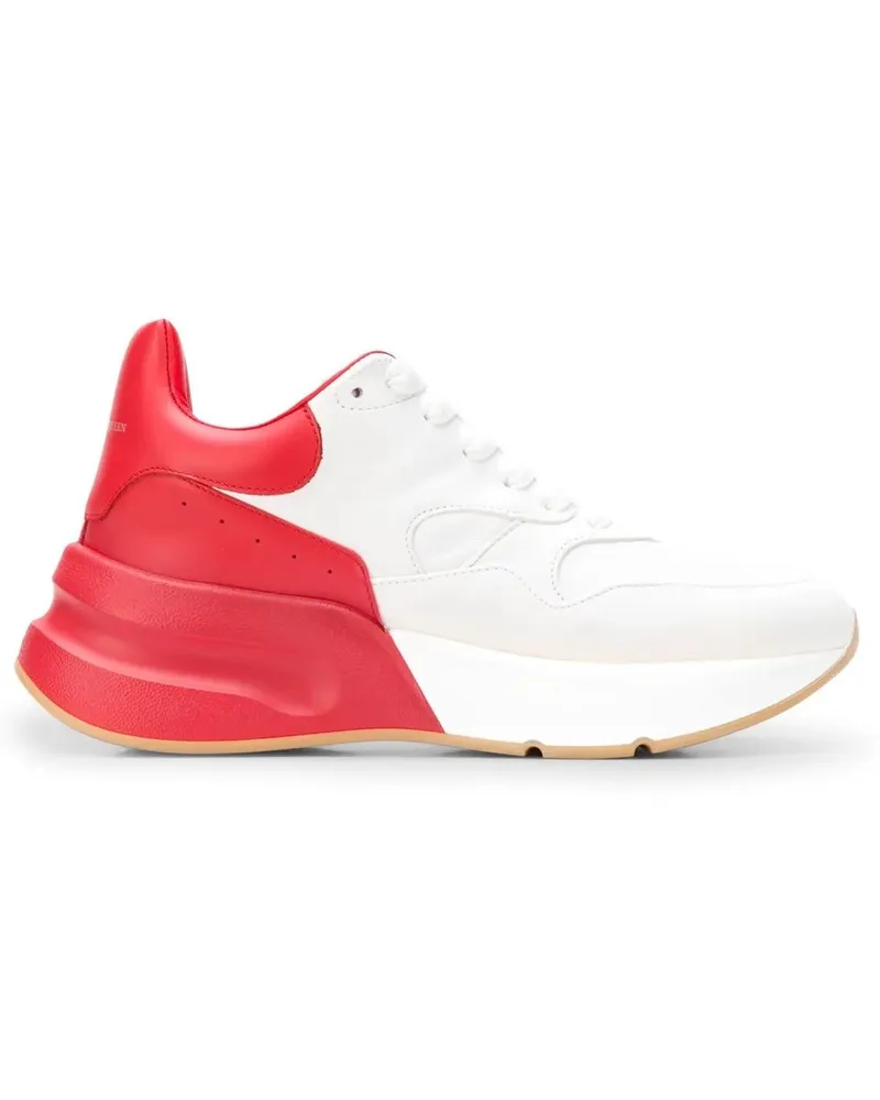 Alexander McQueen Low-Top Sneaker Oversized Runner Sneakers weiß Weiß