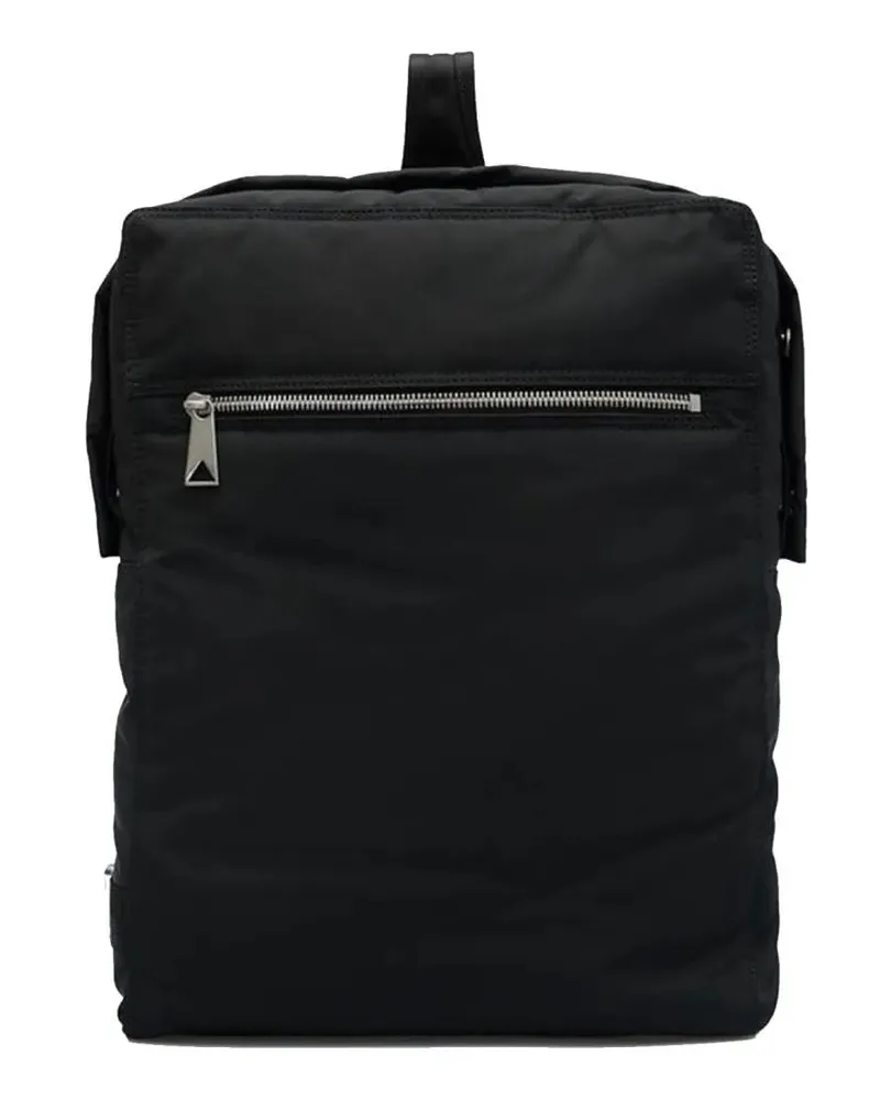 Bottega Veneta Rucksäcke Black-Silver Polyester Backpack schwarz Schwarz