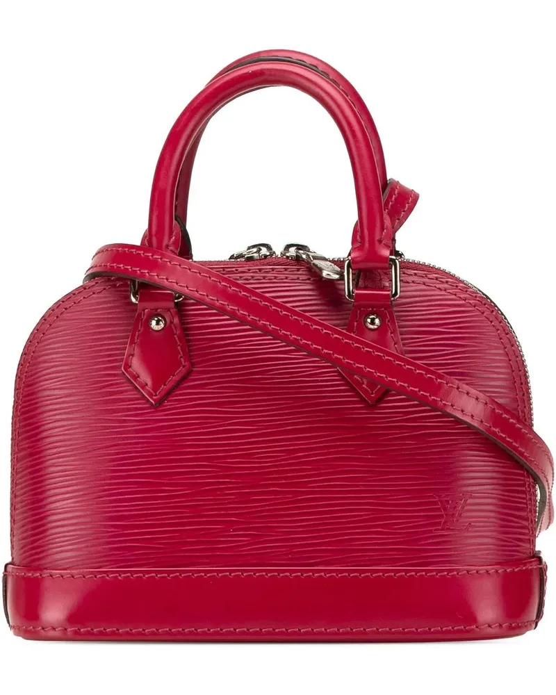 Louis Vuitton Hobo Bags 2015 Epi Nano Alma rosa Gold