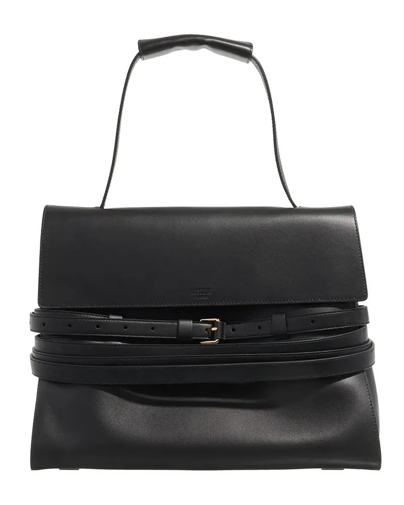 Moschino Beuteltaschen Nappa schwarz Schwarz