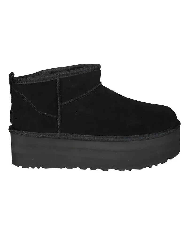 UGG Stiefel Plush Mini Platform Boot With Elevated Sole schwarz Schwarz